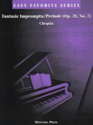 Fantasie Impromptu/Prelude (Op. 28 No. 7) - Easy Piano