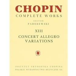 Concert Allegro and Variations - Piano