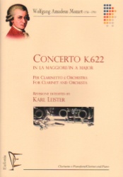 Concerto in A Major, K 622 - Clarinet and Piano