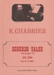 Scherzo Valse, No. 10 from "Pieces Pittoresques" - Piano