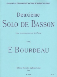 Deuxieme Solo de Basson - Bassoon and Piano