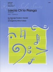 Lascia ch'io pianga from Rinaldo - Baritone and Piano