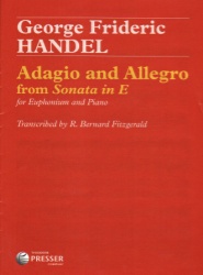 Adagio and Allegro from Sonata in E - Euphonium and Piano