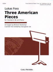 3 American Pieces - Clarinet and Piano