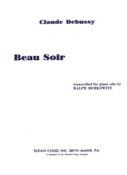 Beau Soir - Piano Solo