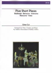 5 Short Pieces - Flute, Clarinet, and Piano