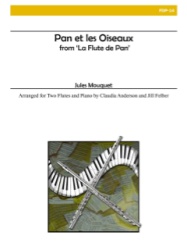 Pan et les Oiseaux from La Flute de Pan - Flute Duet and Piano