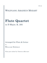 Flute Quartet in D Major, K. 285 - Flute and Guitar