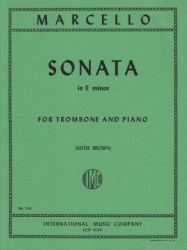 Sonata in E Minor - Trombone and Piano