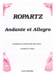 Andante and Allegro - Trombone (or Baritone) and Piano