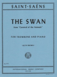 Swan, The - Trombone and Piano