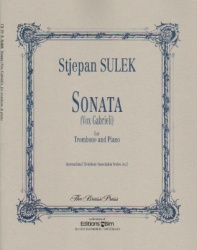 Sonata (Vox Gabrieli) - Trombone and Piano