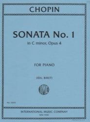 Sonata No. 1 in C Minor, Op. 4 - Piano