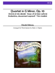 Quartet in G Minor, Op. 10 - Woodwind Quintet