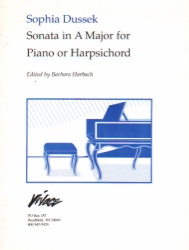 Sonata In A Major - Piano