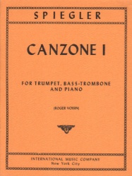Canzone 1 - Trumpet, Bass-Trombone and Piano