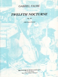 Nocturne No. 12, Op. 107 - Piano