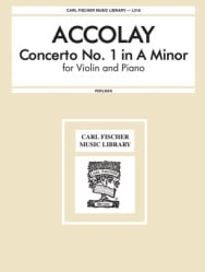 Concerto No. 1 in A Minor - Violin and Piano