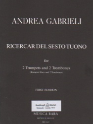 Ricercar del sesto tuono - Brass Quartet