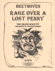Rage Over a Lost Penny - Brass Quartet