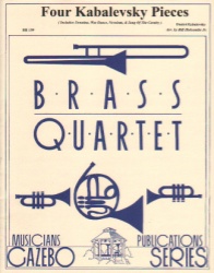 4 Kabalevsky Pieces - Brass Quartet