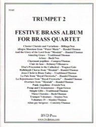 Festive Brass Album for Brass Quartet - 2nd Trumpet Part