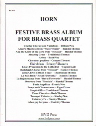 Festive Brass Album for Brass Quartet - Horn Part