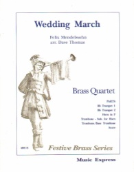 Wedding March - Brass Quartet