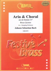 Aria and Choral from Cantata 147 - Brass Quintet