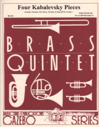 4 Kabalevsky Pieces - Brass Quintet