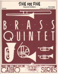 Jive for Five (2nd Edition) - Brass Quintet