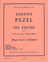 6 Pieces from Five-Part Brass Music - Brass Quintet or Choir