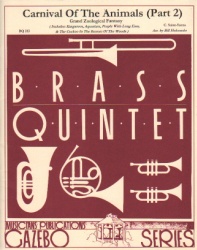 Carnival of the Animals, Part 2 - Brass Quintet