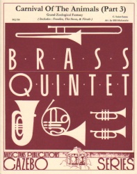 Carnival of the Animals, Part 3 - Brass Quintet