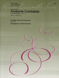 Andante Cantabile (from String Quartet No. 1, Op. 11) - Brass Quintet