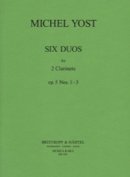 6 Duos, Op. 5 Nos. 1-3 - Clarinet Duet