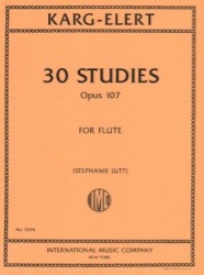 30 Studies, Op. 107 - Flute