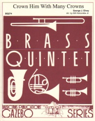 Crown Him With Many Crowns - Brass Quintet
