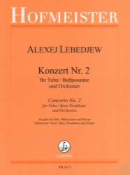 Concerto No. 2 - Bass Trombone (or Tuba) and Piano