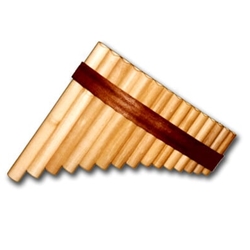 Gibonus FP-15 Student Pan Flute - 15 Tubes, Key of G