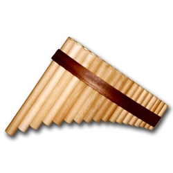 Gibonus FP-18 Student Pan Flute - 18 Tubes, Key of C