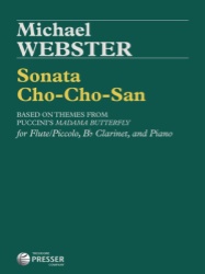 Sonata Cho-Cho-San - Flute (Piccolo), Clarinet, and Piano