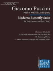 Madama Butterfly Suite - Flute Quartet (or Choir)