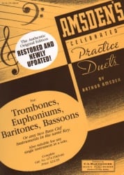 Amsden's Celebrated Practice Duets - Trombone (or Bass Clef Instrument) Duet