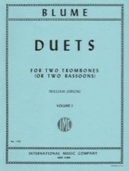 Duets, Vol. 1 - Trombone (or Bassoon) Duet