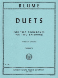 Duets, Volume 1 - Trombone (or Bassoon) Duet