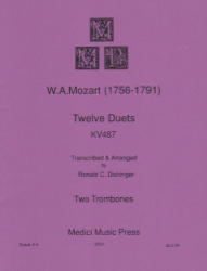 12 Duets, K. 487 - Trombone Duet