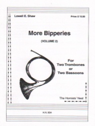 More Bipperies (Vol. 2) - Trombone (or Bassoon) Duet