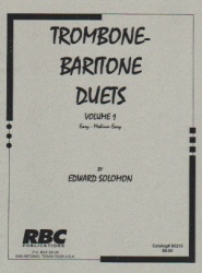 Trombone or Baritone Duets, Vol. 1