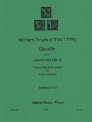 Gavotte from Symphony No. 4 - Trombone Trio